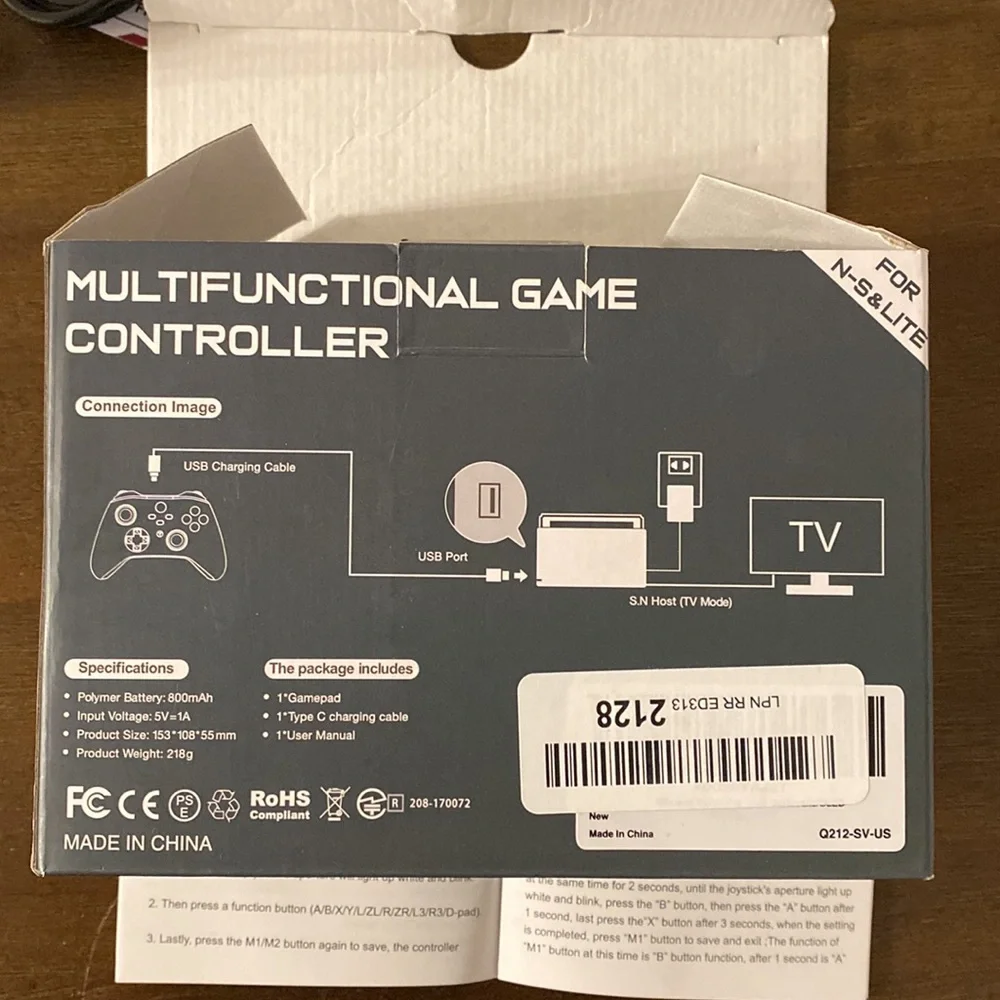 UNTESTED Open Box Multifunctional Wireless Pro Elite Controller